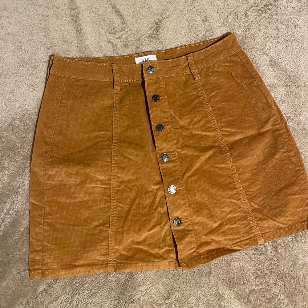 Tan Corduroy Skirt size 11